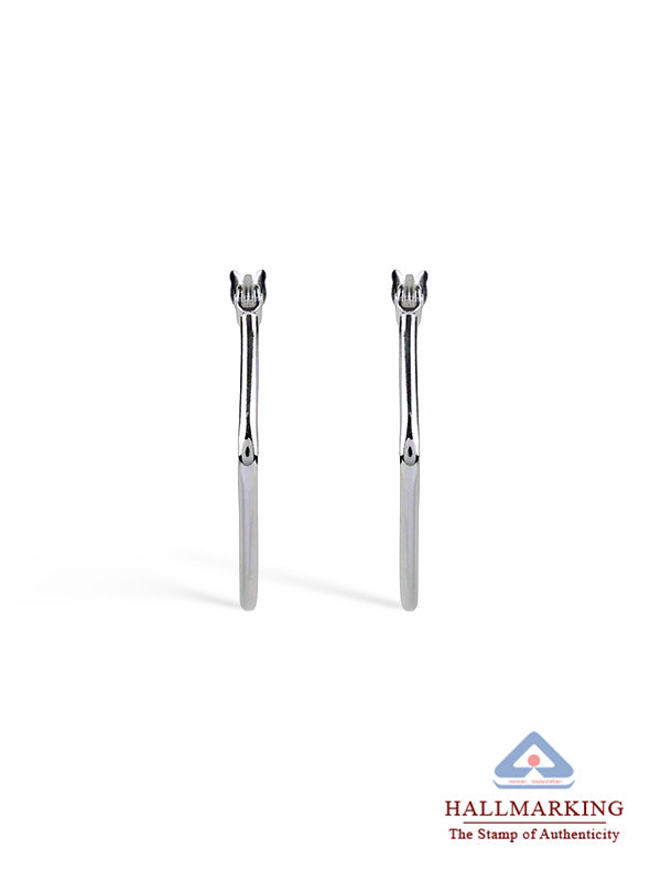 Noor Square Hoop Earrings