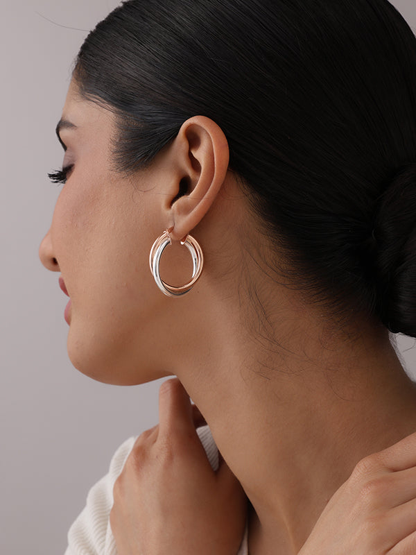 LustreLine Dual-Tone Hoop