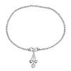 925 Sterling Silver Modern Anklets for Women and Girls (PAIR ANKLET)