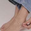 925 Sterling Silver Modern Anklets for Women and Girls (PAIR ANKLET)