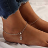 925 Sterling Silver Modern Anklets for Women and Girls (PAIR ANKLET)