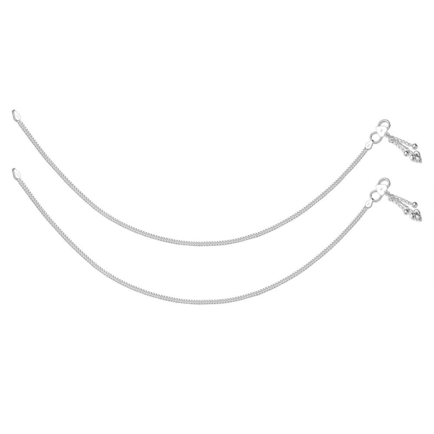Classic Silver Anklet