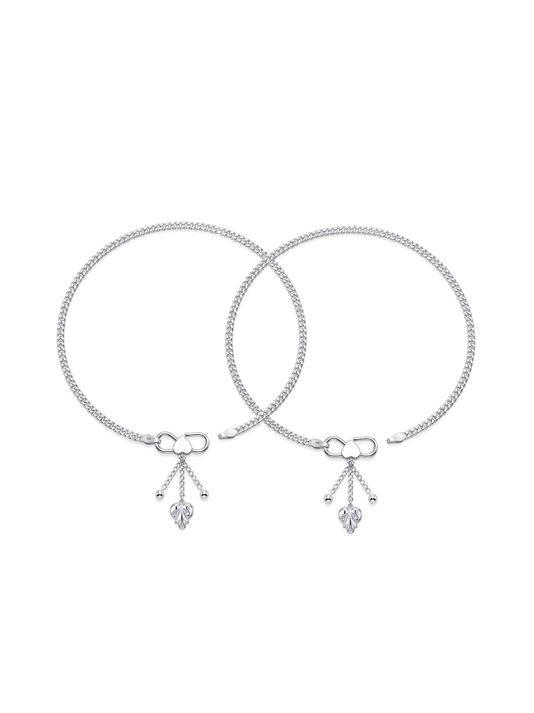 Classic Silver Anklet