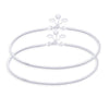 925 Sterling Silver Stars Anklet Pair for Women (PAIR ANKLET)