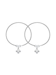 Floral Charm Anklet
