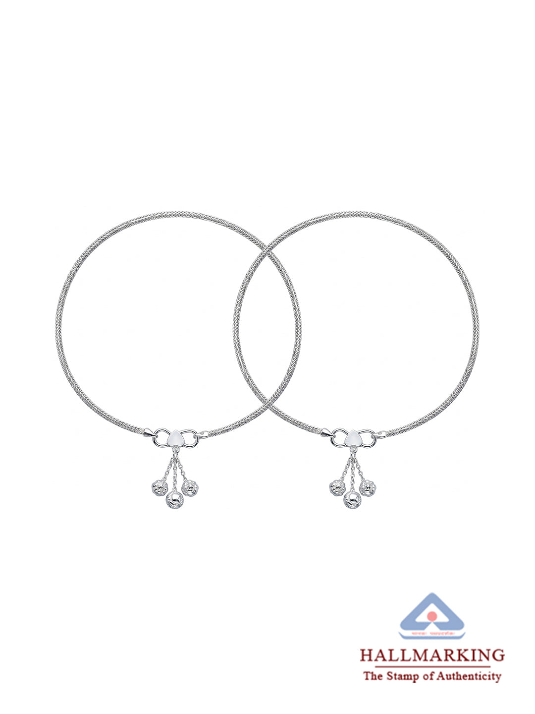 Floral Charm Anklet