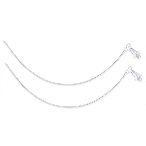 925 Sterling Silver Modern Anklets for Women and Girls (PAIR ANKLET)
