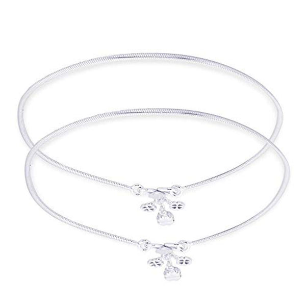 925 Sterling Silver Modern Anklets for Women and Girls (PAIR ANKLET)