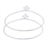 925 Sterling Silver Modern Anklets for Women and Girls (PAIR ANKLET)