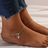 925 Sterling Silver Modern Anklets for Women and Girls (PAIR ANKLET)