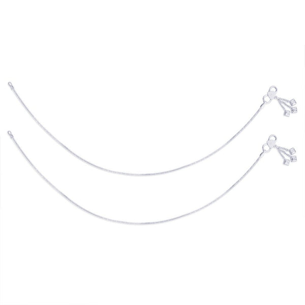 925 Sterling Silver Modern Anklets for Women and Girls (PAIR ANKLET)