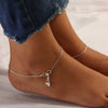 925 Sterling Silver Modern Anklets for Women and Girls (PAIR ANKLET)