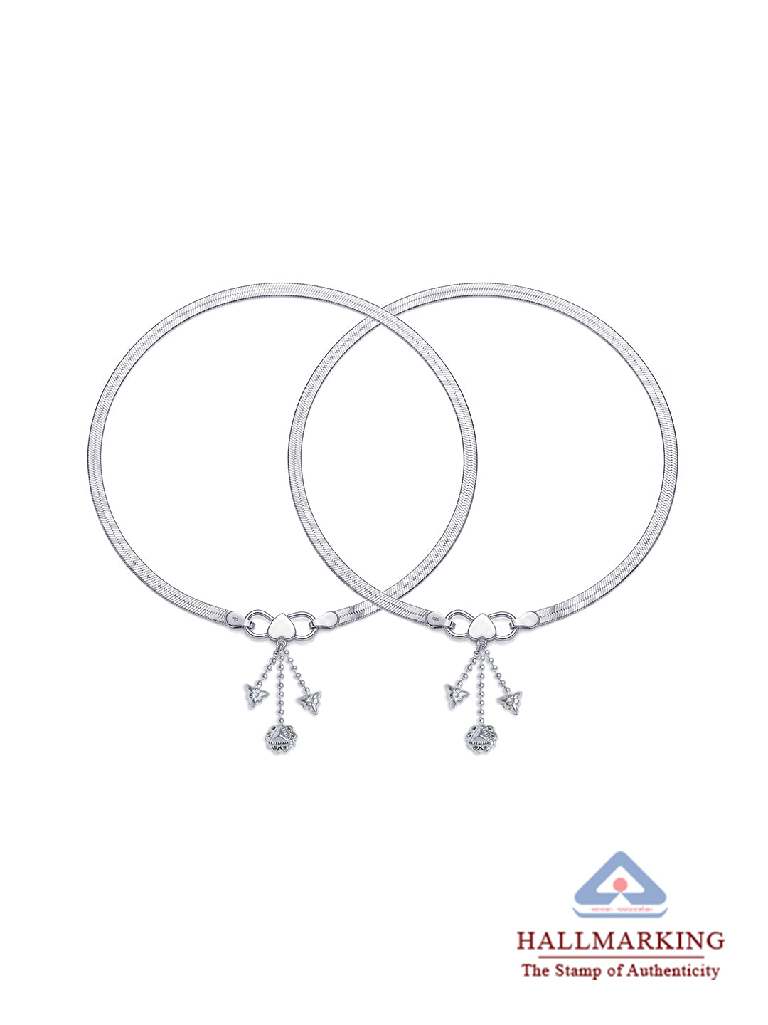 Leaf Charm Chain Anklet