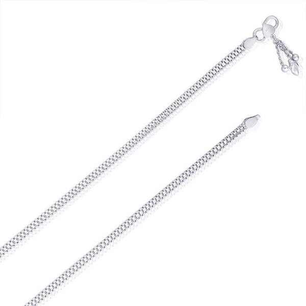 925 Sterling Silver Floral Charm Herring Chain Anklet for Women (PAIR ANKLET)