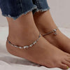 925 Sterling Silver Antique Oxidized Elephant with Snake Chain Anklets for Women (PAIR ANKLET)