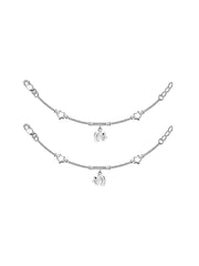 Estrella Star Elephant Charm Kids' Anklet