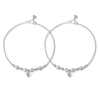 925 Sterling Silver Modern Designer Anklets for Women And Girls (PAIR ANKLET)