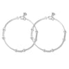 925 Sterling Silver Multi Hollow Balls Classic Anklet Pair for Women