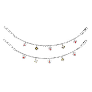 UNICEF Market | Indian Artisan Crafted Sterling Silver Anklet - Starlight  Snowflakes