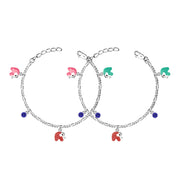 Elephant Charm Kids Anklet