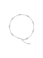 Moon Bead Station Anklet