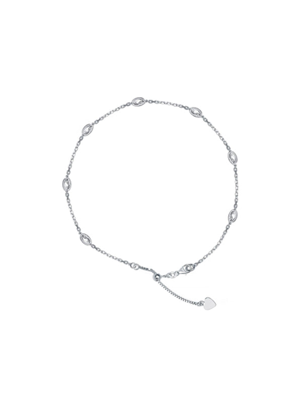 Moon Bead Station Anklet