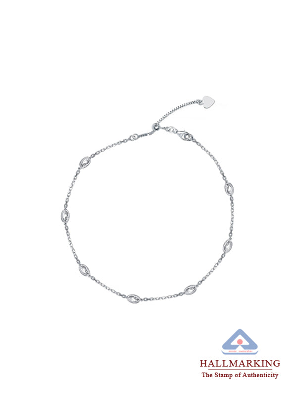 Moon Bead Station Anklet