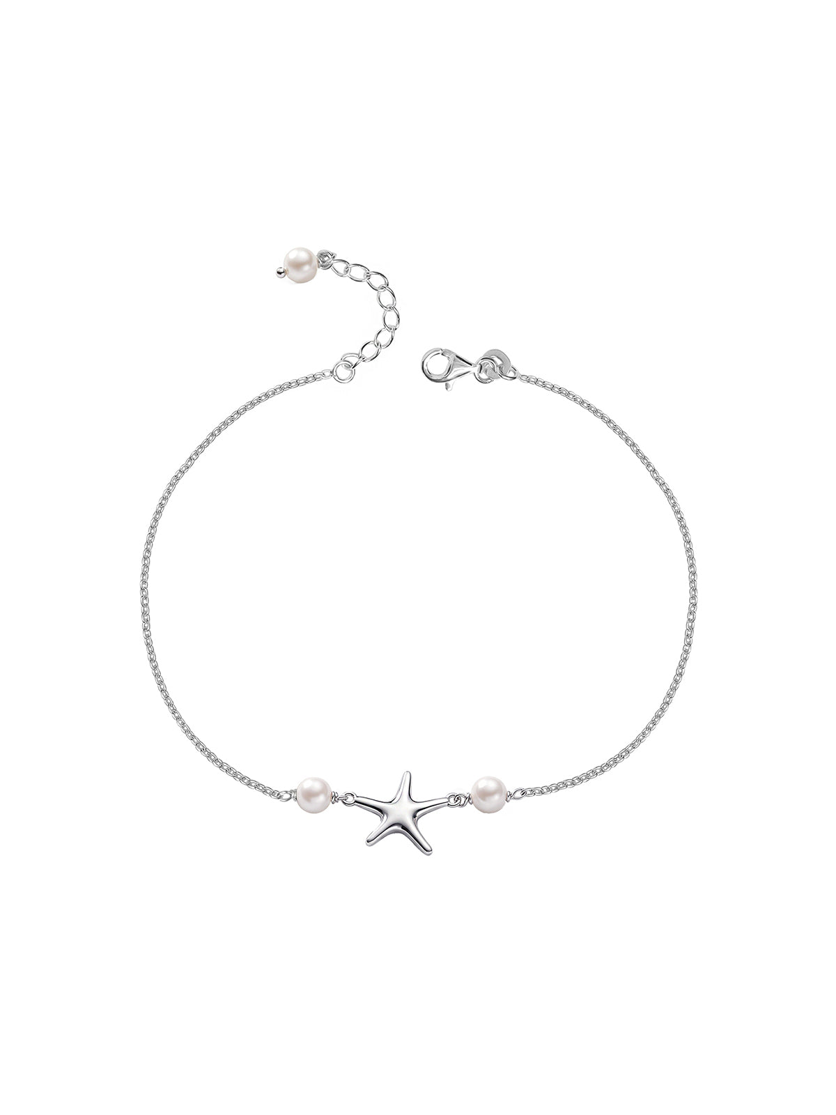 Starfish Pearl Anklet