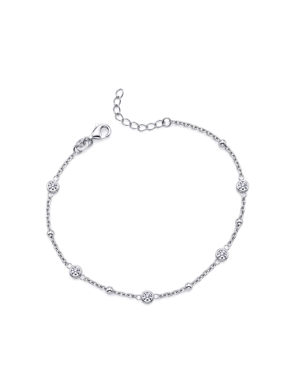 Luma CZ Station Women’s Anklet