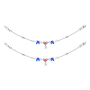 Elephant Charm Kids Anklet