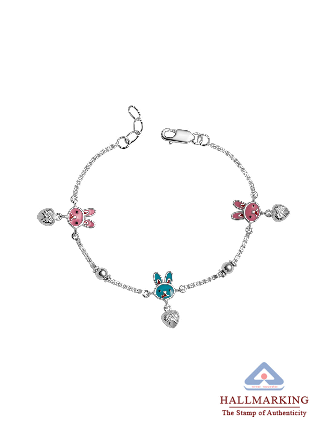 Rabbit Charm Kids Anklet