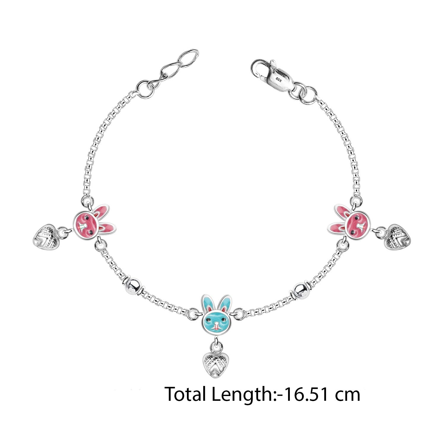 Rabbit Charm Kids Anklet