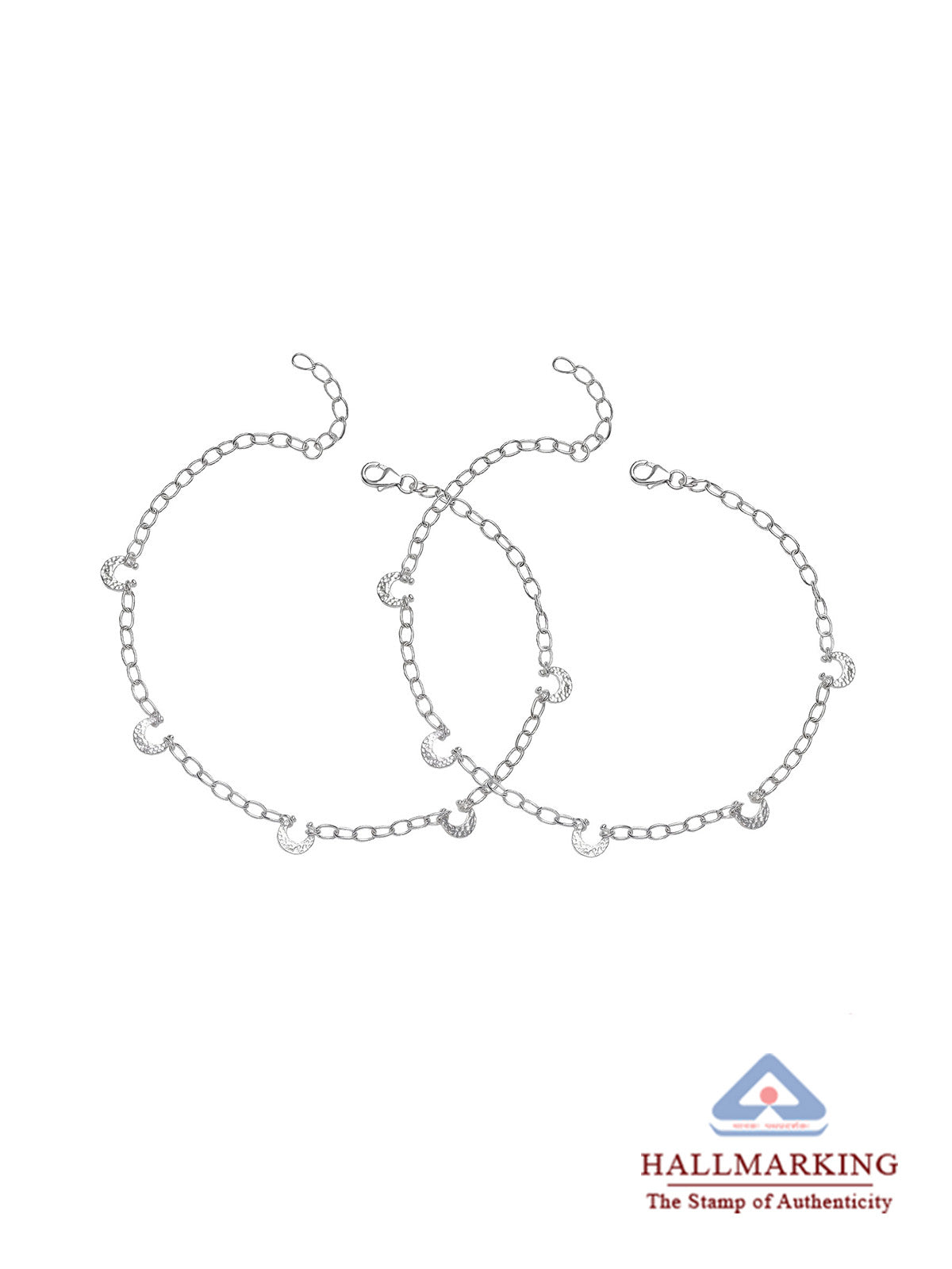 Silver Haven Charm Anklet