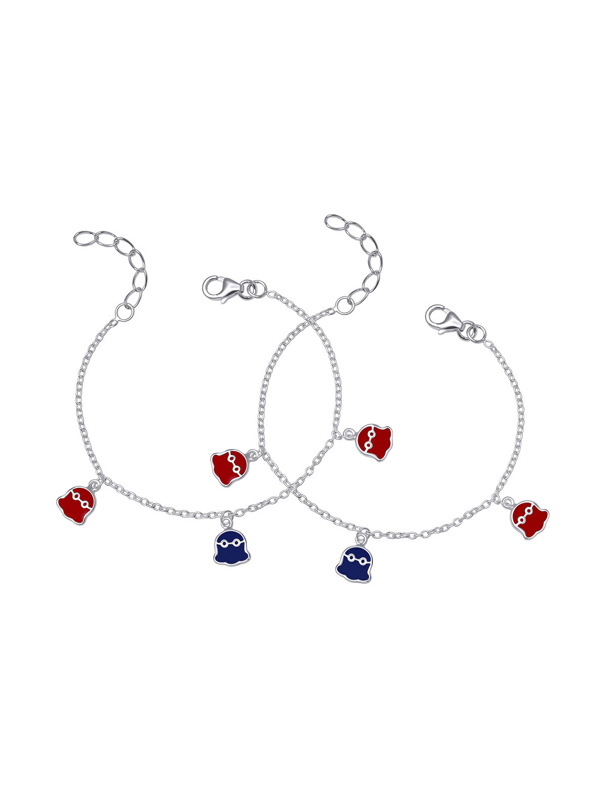 Enamel Ghost Charm Anklets