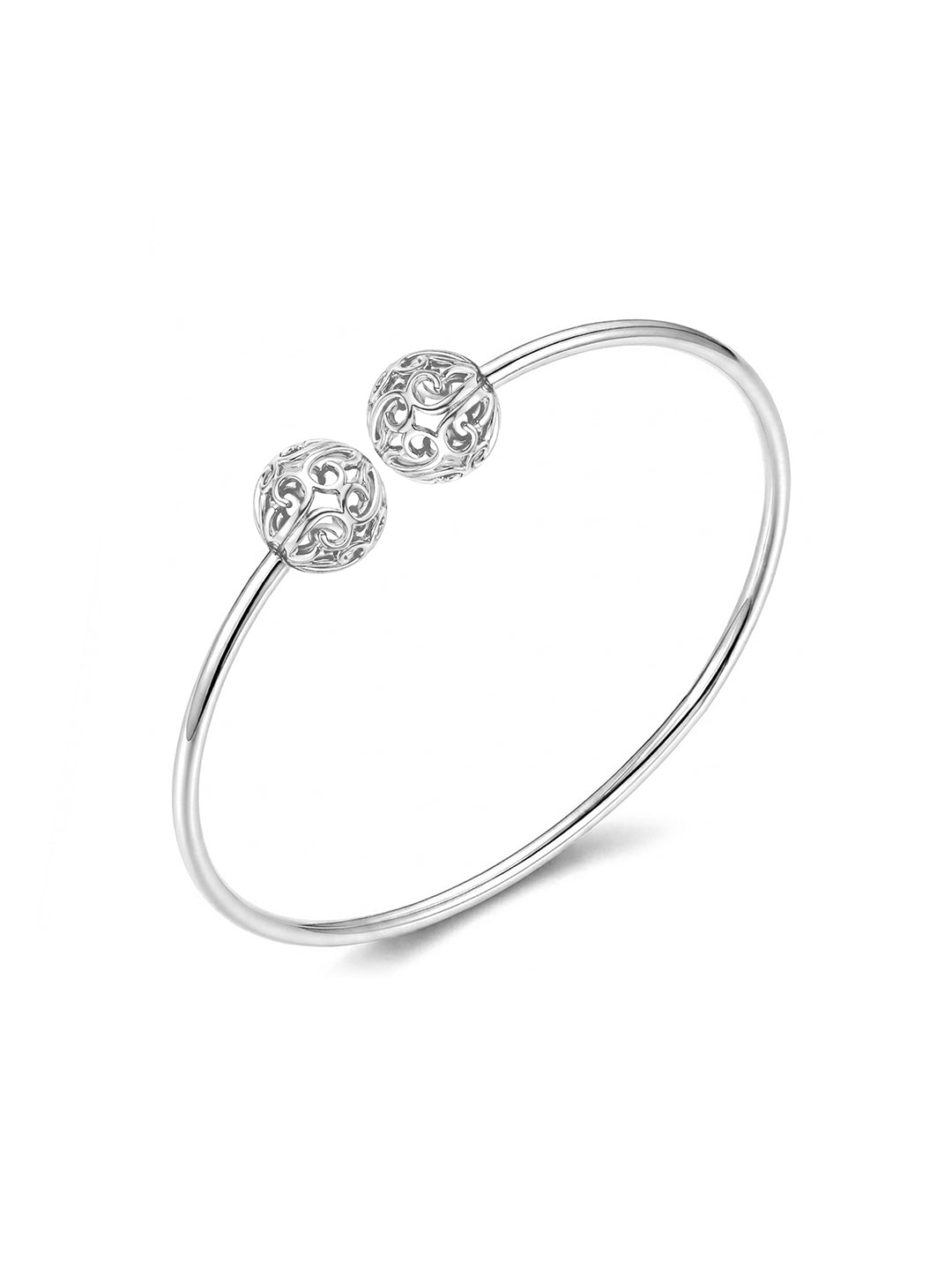 Silver Bangle Bracelet