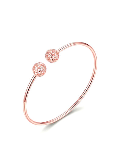 Nyra Laced Ball Statement Bangle for Women