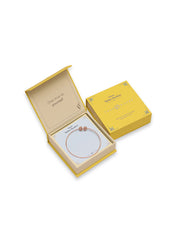 Nyra Laced Ball Statement Bangle for Women