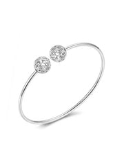 Silver Bangle Bracelet