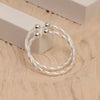 925 Sterling Silver Adjustable Nazariya Kada for Kids