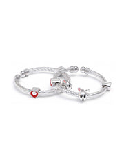 Bunny Heart Charm Kids’ Nazariya Bangles