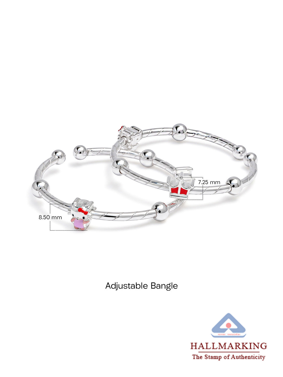 Kids Hello Kitty Charm Nazariya Bangles