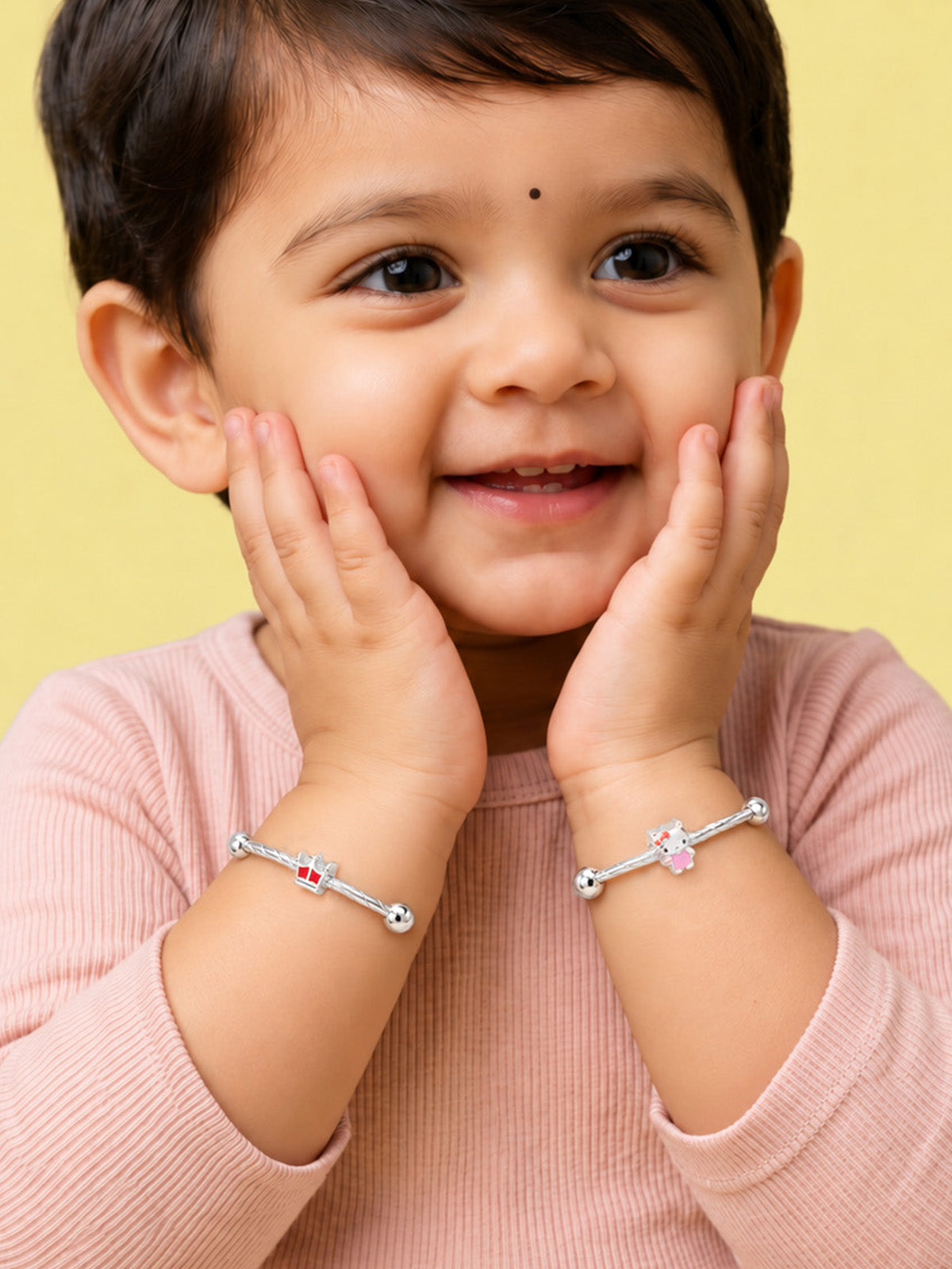 Kids Hello Kitty Charm Nazariya Bangles