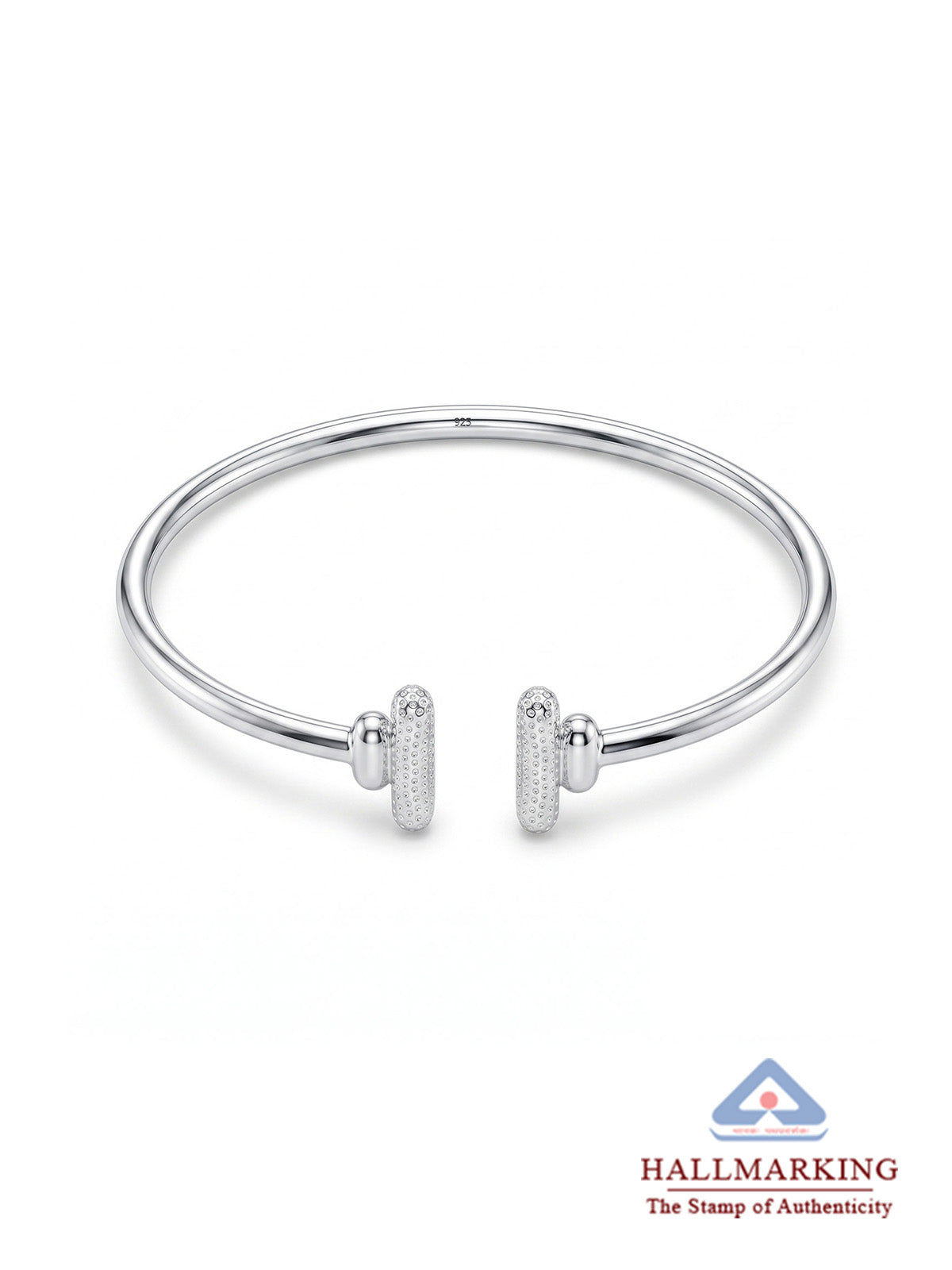 Silver Forge Men's Bangle