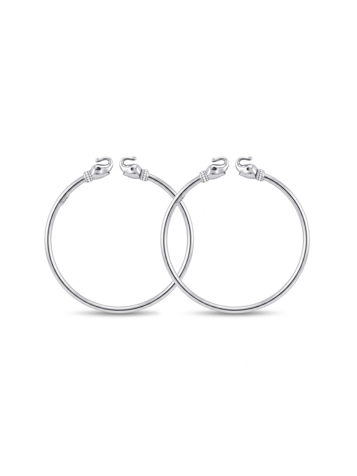 Silver Elephant Nazariya Bangles for Kids