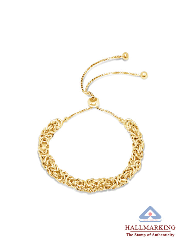 925 Sterling Silver Jewellery | 14K Gold-Plated Luminara Bracelet | acpl-ecom.myshopify.com