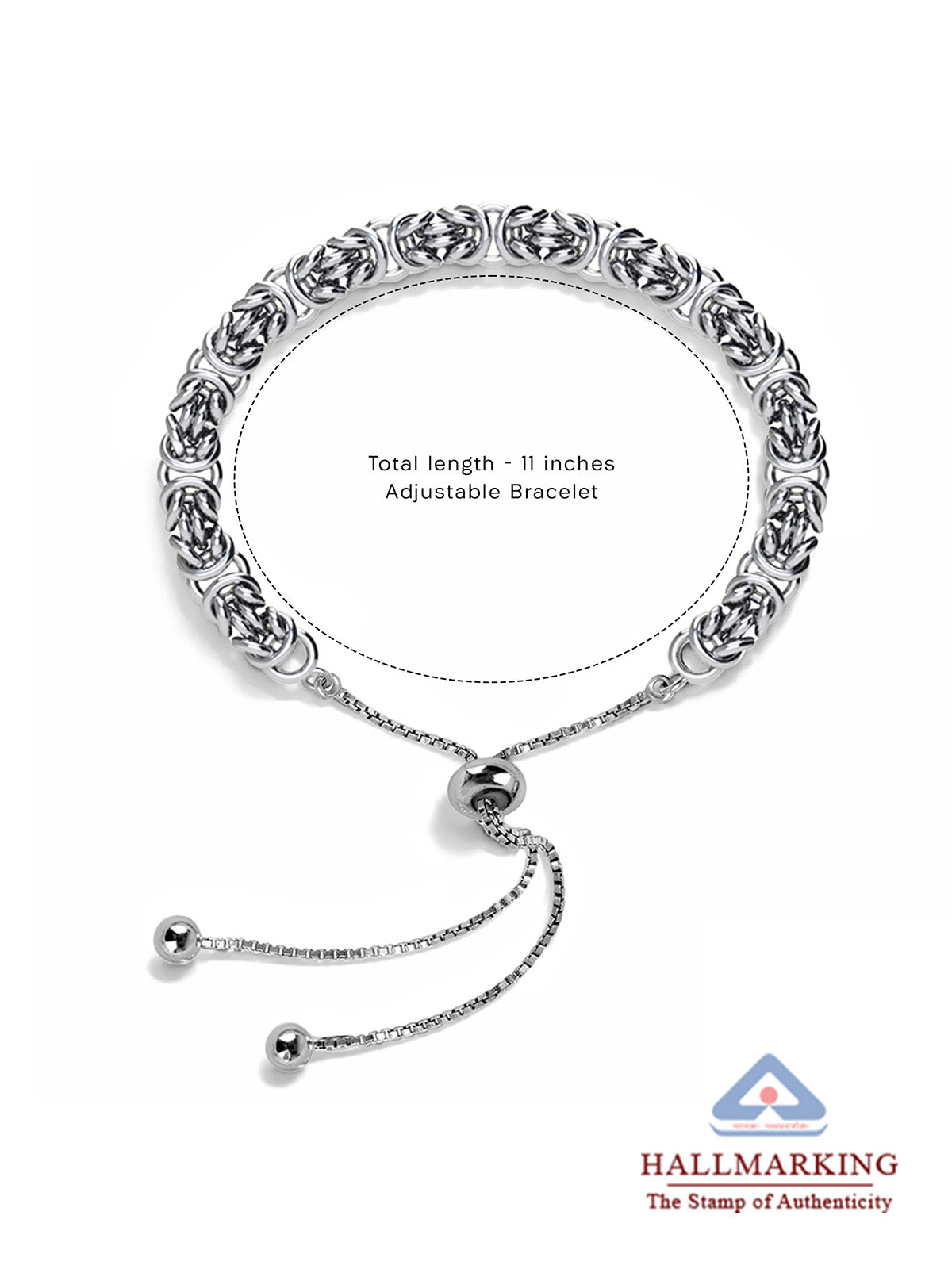 Oria Polished Slider Women's Bracelet