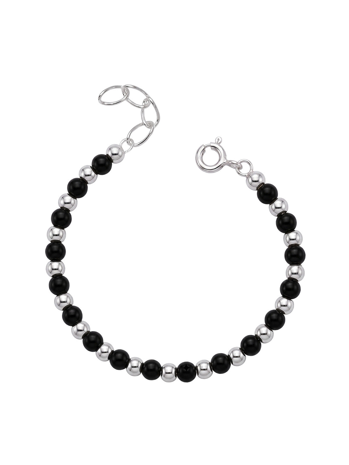Black Beads Traditional Nazariya Kids Bracelet 1PC