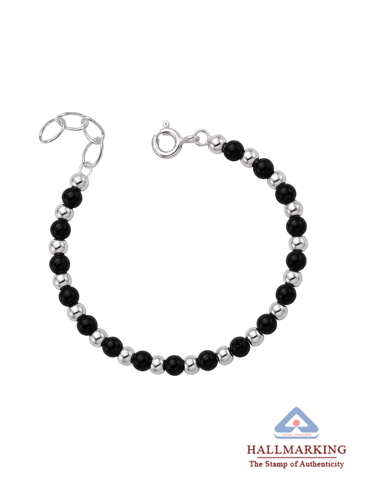 Black Beads Traditional Nazariya Kids Bracelet 1PC