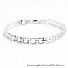 925 Sterling Silver Designer Chain Bracelet for Men and Boys 8.5 Inches