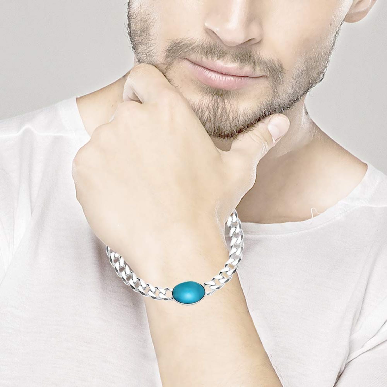 nemichand jewels Stylish Salman Khan Look Kaju Bali (Hoop Earrings) in 92.5  Sterling Silver Jewellery For Men : Amazon.in: Fashion